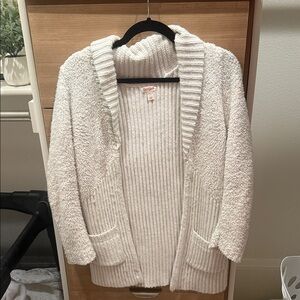 Cat & Jack Cream Textured Cardigan(Ships from OR)
